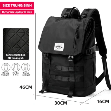 Balo Đa Năng Thể Thao 3 Trong 1 - Tùy Chỉnh 3 Kích Cỡ, 3 Mẫu, Chống Nước, Giá 713.000