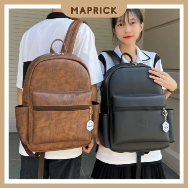 Balo da PU cao cấp chống nước BL20 30x42cm thời trang nam nữ - giá ưu đãi 162k