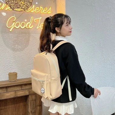 Balo da PU cao cấp chống nước BL20 30x42cm thời trang nam nữ - giá ưu đãi 162k