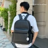 Balo da PU cao cấp chống nước BL20 30x42cm thời trang nam nữ - giá ưu đãi 162k 3