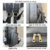Balo da PU cao cấp chống nước BL20 30x42cm thời trang nam nữ - giá ưu đãi 162k 6