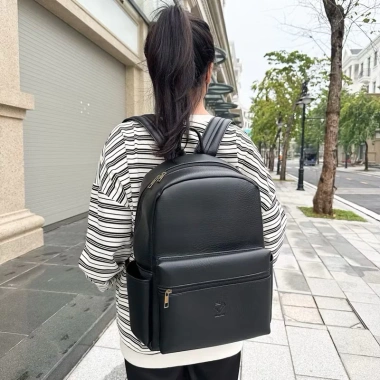Balo da PU cao cấp MANITY chống nước thời trang nam nữ - Giá 155.000 VND 7 Balo da PU cao cấp MANITY chống nước thời trang nam nữ - Giá 155.000 VND 7