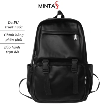 Balo Da PU Thời Trang Nam Nữ Chống Thấm Nước BL_M668 - Giảm Giá 119k