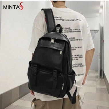 Balo Da PU Thời Trang Nam Nữ Chống Thấm Nước BL_M668 - Giảm Giá 119k