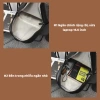 Balo Da PU Ulzzang Thời Trang Chống Nước Ngăn Sốc Đựng Laptop 15.6 inch Giá 159k 4