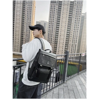Balo da size to nam nữ, vừa laptop, thiết kế cá tính thời trang mới - Giá 410.000₫