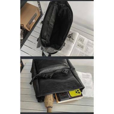 Balo da size to nam nữ, vừa laptop, thiết kế cá tính thời trang mới - Giá 410.000₫