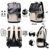 Balo da thời trang DETOLO cho nam nữ, chống nước, đựng laptop 15,6‑16in, ngăn iPad, ngăn quần áo, du lịch Giá 319.000₫ 5