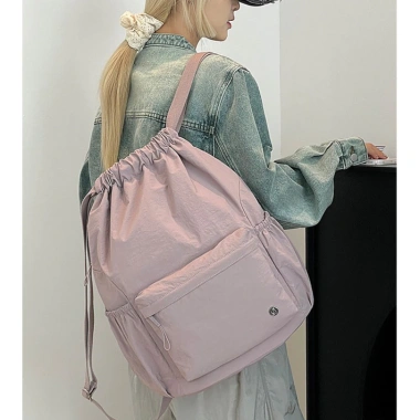 Balo Dây Rút Pastel – Chống Thấm, Chống Bám Bẩn, Điều Chỉnh Linh Hoạt, Dành cho Du Lịch/Trường Học 8 Balo Dây Rút Pastel – Chống Thấm, Chống Bám Bẩn, Điều Chỉnh Linh Hoạt, Dành cho Du Lịch/Trường Học 8