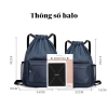 Balo dây rút thể thao chống nước, ngăn đựng bóng, sức chứa lớn, học và tập - 119k 3