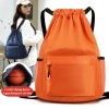 Balo dây rút thể thao chống nước, ngăn đựng bóng, sức chứa lớn, học và tập - 119k 9