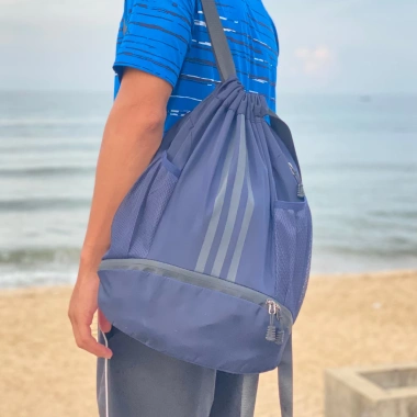 Balo Dây Rút Thể Thao Jindo Soccer Chống Thấm Nước, Ngăn Giày Đá Bóng, Gym, Đi Học, Nam Nữ - 122.500 VND