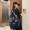 Balo Denim Du Lịch, Chất Vải Bò Dày Dặn, Kèm Móc Khóa Mây – Giá 210.000₫ 7