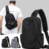 Balo đeo chéo nam BAVY TĐC05AB – Vải chống nước, đa ngăn, chống trộm, đựng laptop – 189.000₫