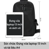 Balo đeo chéo nam BAVY TĐC05AB – Vải chống nước, đa ngăn, chống trộm, đựng laptop – 189.000₫ 2