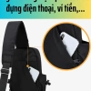 Balo đeo chéo nam BAVY TĐC05AB – Vải chống nước, đa ngăn, chống trộm, đựng laptop – 189.000₫ 8