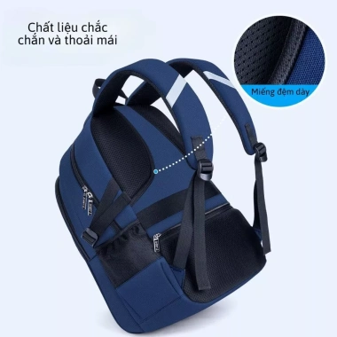 Balo đi học bé trai lớp 1‑7, siêu nhẹ, ngăn rộng, tặng phụ kiện - 390.000₫ 6