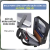 Balo Đi Học Form Cứng Chống Sốc Đựng Laptop 15.6 inch Nam Nữ Nhiều Ngăn Du Lịch Chống Nước 376.125 VND 4