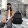 Balo đi học nam nữ chống nước Ulzzang Hàn Quốc đen thời trang BL01 149.000 VND 4