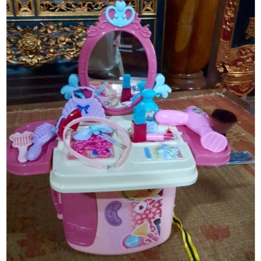 Balo Đồ Chơi Trang Điểm Cao Cấp cho Bé Gái - Gương Siêu To, Gấp Gọn, Giá 36.000 VND 3