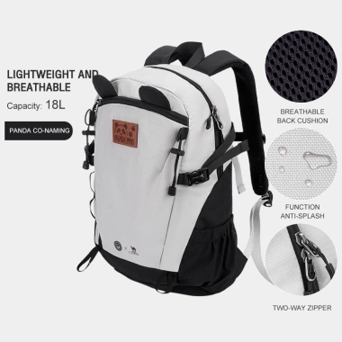 Balo du lịch 18L Camel Crown siêu nhẹ không thấm nước, gập gọn, phù hợp nam nữ đi bộ đường – chỉ 475.200₫