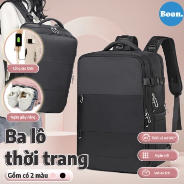 Balo du lịch 20-35L chống thấm nước, đa năng leo núi, ngăn riêng đồ ướt & khô, sạch vệ sinh - Giá 251.400₫