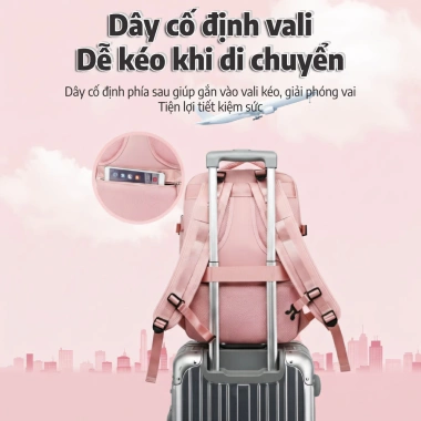 Balo du lịch 20-35L chống thấm nước, đa năng leo núi, ngăn riêng đồ ướt & khô, sạch vệ sinh - Giá 251.400₫