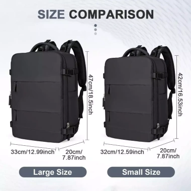 Balo Du Lịch 31L Chống Nước, Ngăn Giày, USB, Ngăn Khô Ướt - Chuẩn Size Máy Bay, Giá 399.500₫ 5 Balo Du Lịch 31L Chống Nước, Ngăn Giày, USB, Ngăn Khô Ướt - Chuẩn Size Máy Bay, Giá 399.500₫ 5
