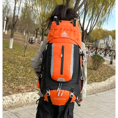 Balo du lịch 60L B73 - Dung tích lớn, tiện dụng cho leo núi, hành trình dài, ngoài trời - 725.000đ