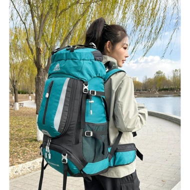 Balo du lịch 60L B73 - Dung tích lớn, tiện dụng cho leo núi, hành trình dài, ngoài trời - 725.000đ 2 Balo du lịch 60L B73 - Dung tích lớn, tiện dụng cho leo núi, hành trình dài, ngoài trời - 725.000đ 2