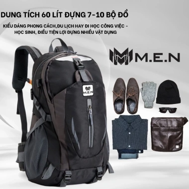 Balo du lịch 60L thời trang PL79 M.E.N BUMNOS - Siêu bền, giảm giá còn 164.340₫ 5 Balo du lịch 60L thời trang PL79 M.E.N BUMNOS - Siêu bền, giảm giá còn 164.340₫ 5