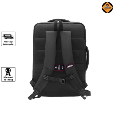 Balo du lịch cỡ lớn Leader Pro đa năng Xbags XB2.010 đen, đựng laptop 17 inch cao cấp - 449.000₫