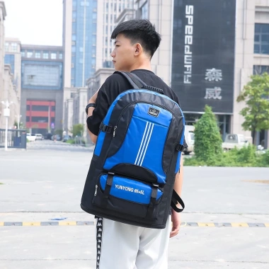 Balo du lịch đa màu dung tích lớn, thích hợp đi rừng, leo núi, phượt sinh tồn – chỉ 169.000₫