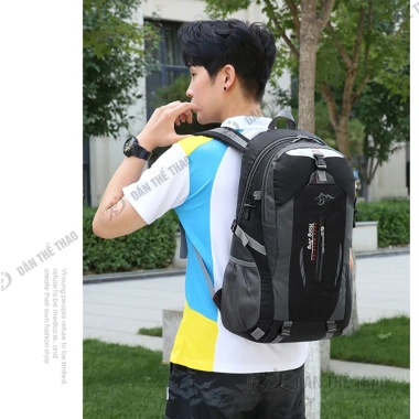 Balo du lịch leo núi cắm trại phượt Thể thao lót đệm êm bền đẹp giảm giá 129k