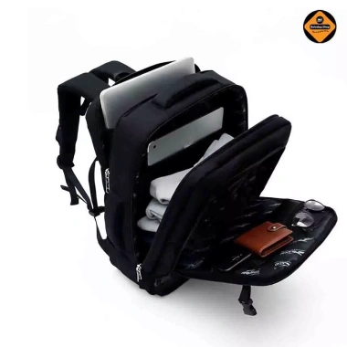 Balo du lịch lớn Xbags Leader Pro Xb 2.010 đen - lưng đệm êm, thoáng khí, nam tính - 449.000₫