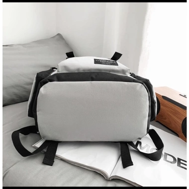 Balo du lịch nam cỡ lớn, đựng laptop 17 inch, quần áo thời trang, thiết kế hình hộp - Giá chỉ 109.900đ