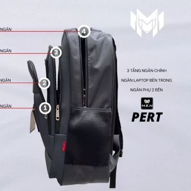 Balo du lịch PERT 45L 3 tầng Shalla H1.991 - Đựng 5 bộ đồ, giảm còn 150.350₫ 2