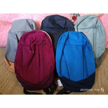 Balo du lịch Quechua 10L nhẹ, chống nước, giảm giá 125k - Phù hợp mọi chuyến đi