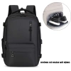 Balo du lịch thế hệ mới ngăn mở rộng màu trơn thời trang basic vải cao cấp chống nước size lớn giá 599.000 VND 9