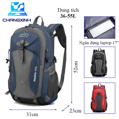 Balo du lịch TT308 - Balo thể thao nhẹ, đa ngăn, thích hợp dã ngoại, phượt - Giá chỉ 170.000đ