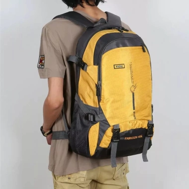Balo du lịch unisex 30L-45L siêu rộng, chống nước, gọn nhẹ, thoải mái - Giá 214.000₫