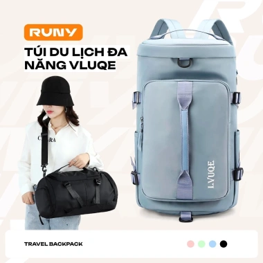 Balo du lịch VLQUE đa năng chống thấm, ngăn giày, ngăn đồ ướt, thời trang - Giá 210.000₫