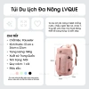 Balo du lịch VLQUE đa năng chống thấm, ngăn giày, ngăn đồ ướt, thời trang - Giá 210.000₫ 3