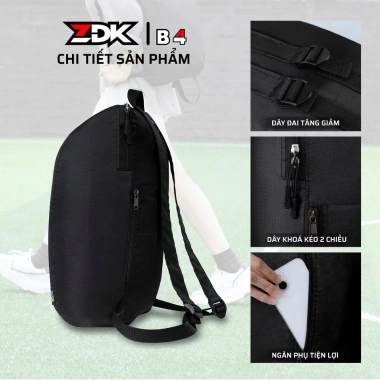 Balo du lịch ZDK B4 chống nước, gấp gọn siêu nhẹ - Đi chơi, leo núi, dã ngoại, đạp xe giá 89.000₫ 9