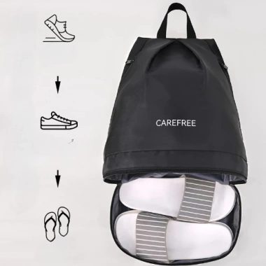 Balo Đựng Đồ Bơi 2 Lớp Chống Nước HOKO Nam Nữ Tách Khô và Ướt Giá 135.000 VND
