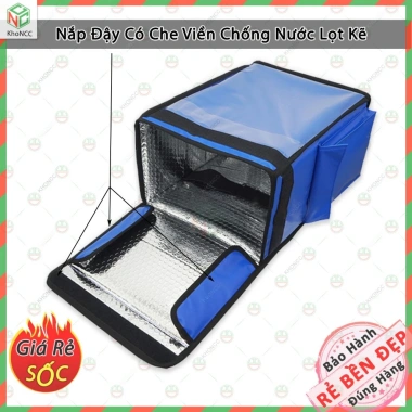 Balo Giữ Nhiệt 28L Chống Nước - Shipper Giao Hàng Mưa Nắng, Nhiều Màu, Giá 512k