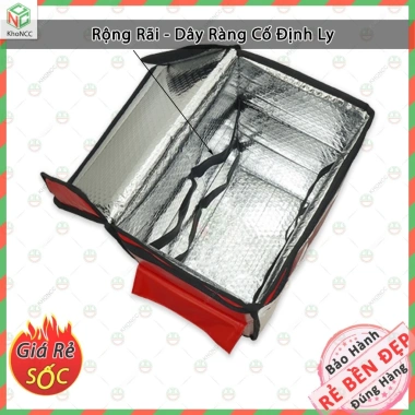 Balo Giữ Nhiệt 28L Chống Nước - Shipper Giao Hàng Mưa Nắng, Nhiều Màu, Giá 512k