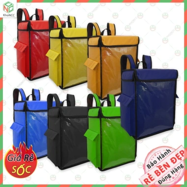 Balo Giữ Nhiệt 28L Chống Nước - Shipper Giao Hàng Mưa Nắng, Nhiều Màu, Giá 512k