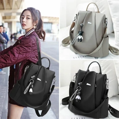 Balo Hai Vai Vải Oxford Ins Cặp Sách Nữ 2.023 - Phong Cách Hàn Quốc, Dung Lượng Lớn, Giá Giảm 147.950 4