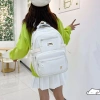 Balo HAZIN nam nữ vải dù chống thấm đa ngăn phong cách ulzzang Hàn Quốc Đi học du lịch 4